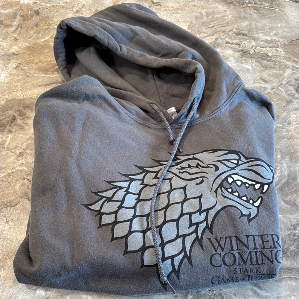 Game of Thrones Stark hoodie (L)